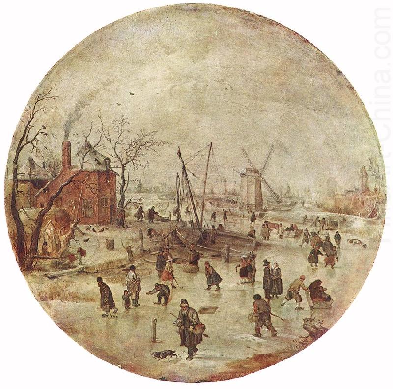 Winter Landscape with Skaters  fff, AVERCAMP, Hendrick